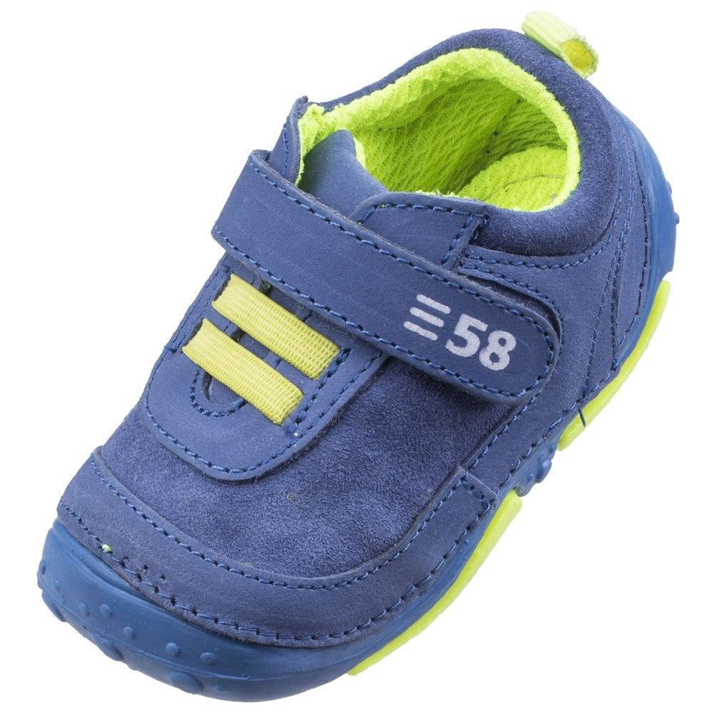 BOYS SUMMER Blue Hush Puppies Harry Touch Fastening Trainer