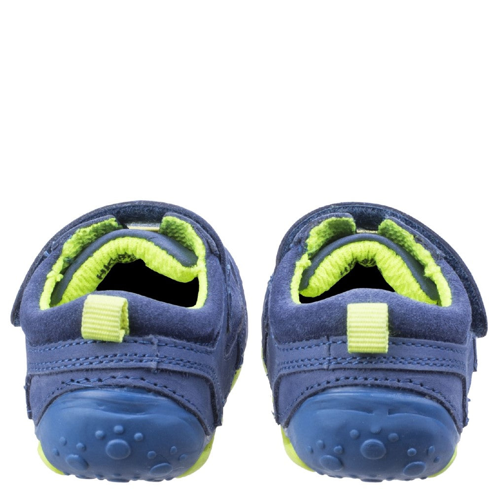 BOYS SUMMER Blue Hush Puppies Harry Touch Fastening Trainer