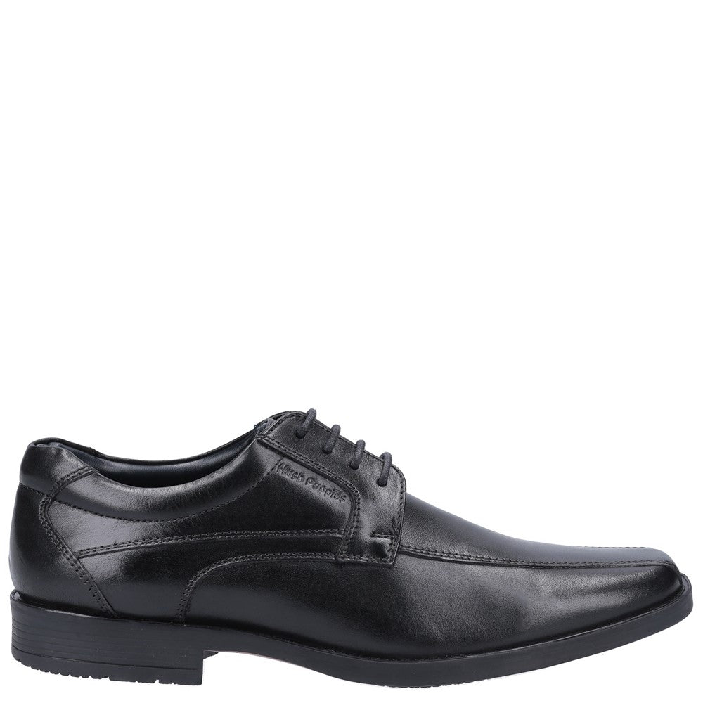 Mens Formal Lace Up Shoes Black Hush Puppies Brandon Shoe