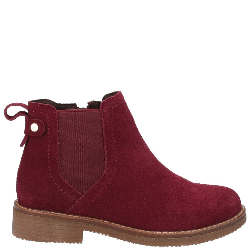 Ladies Ankle Boots Red Hush Puppies Maddy Ladies Ankle Boots