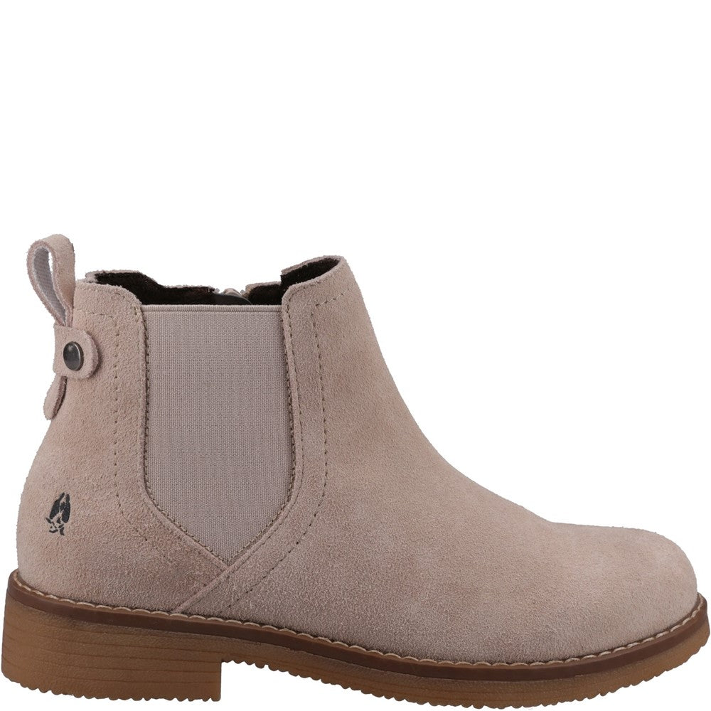 Ladies Ankle Boots Nude Hush Puppies Maddy Ladies Ankle Boots