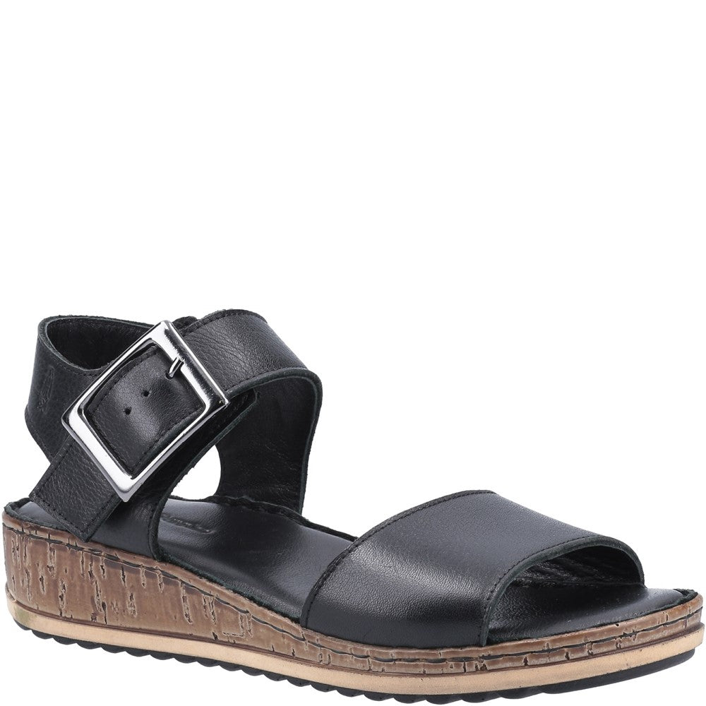 Womens Hush Puppies Black Ellie Sandal Hush Puppies UK