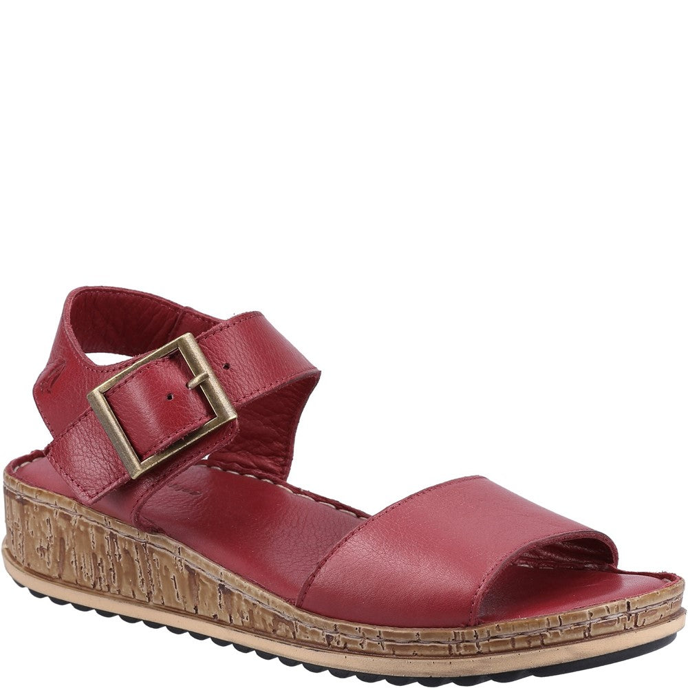 Sandal Ladies Summer Red Hush Puppies Ellie Sandal