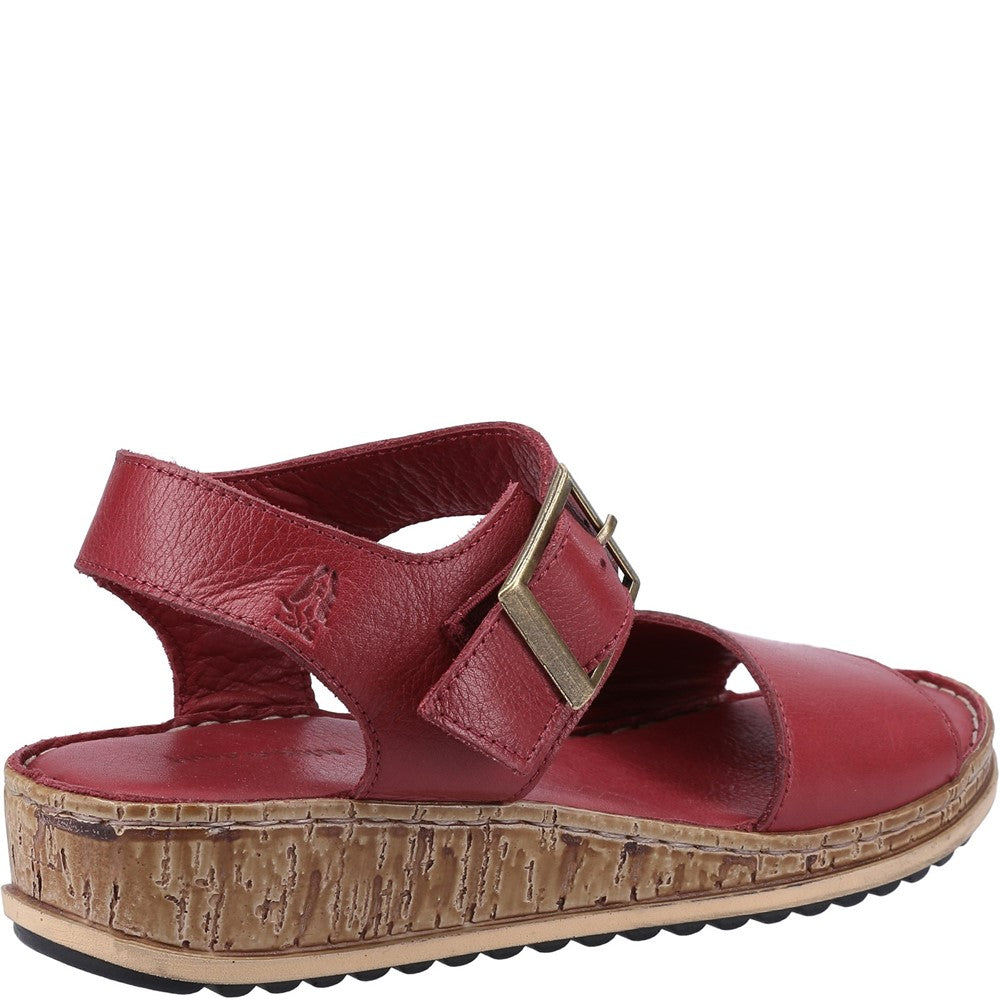 Sandal Ladies Summer Red Hush Puppies Ellie Sandal