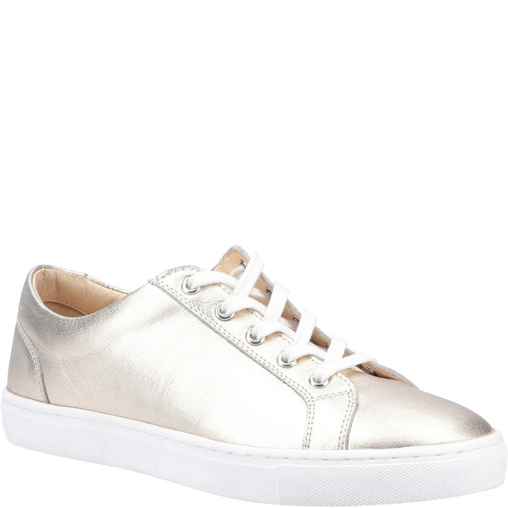 Ladies Sports Gold Hush Puppies Tessa Sneaker