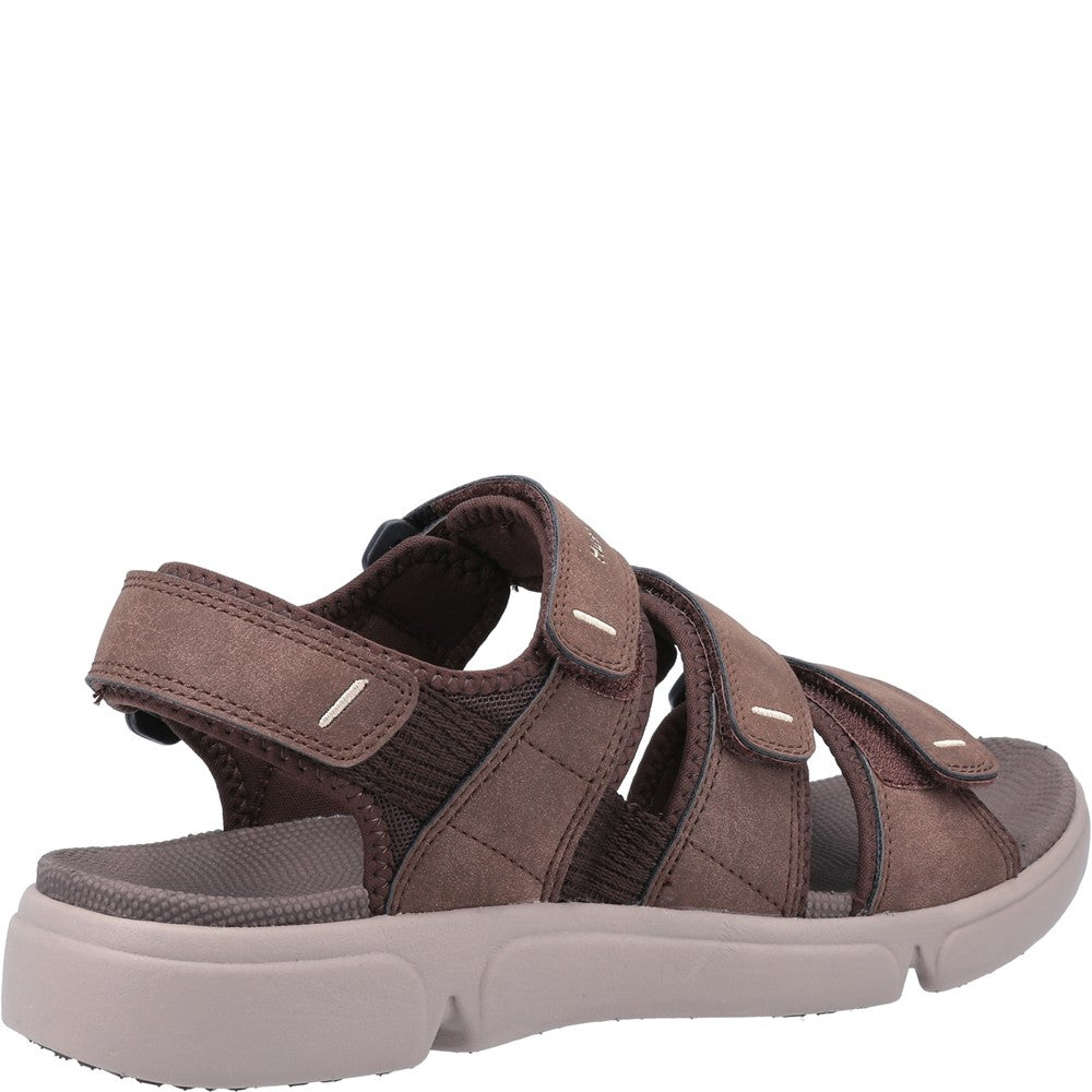 Sandal Mens Summer Brown Hush Puppies Raul Sandal