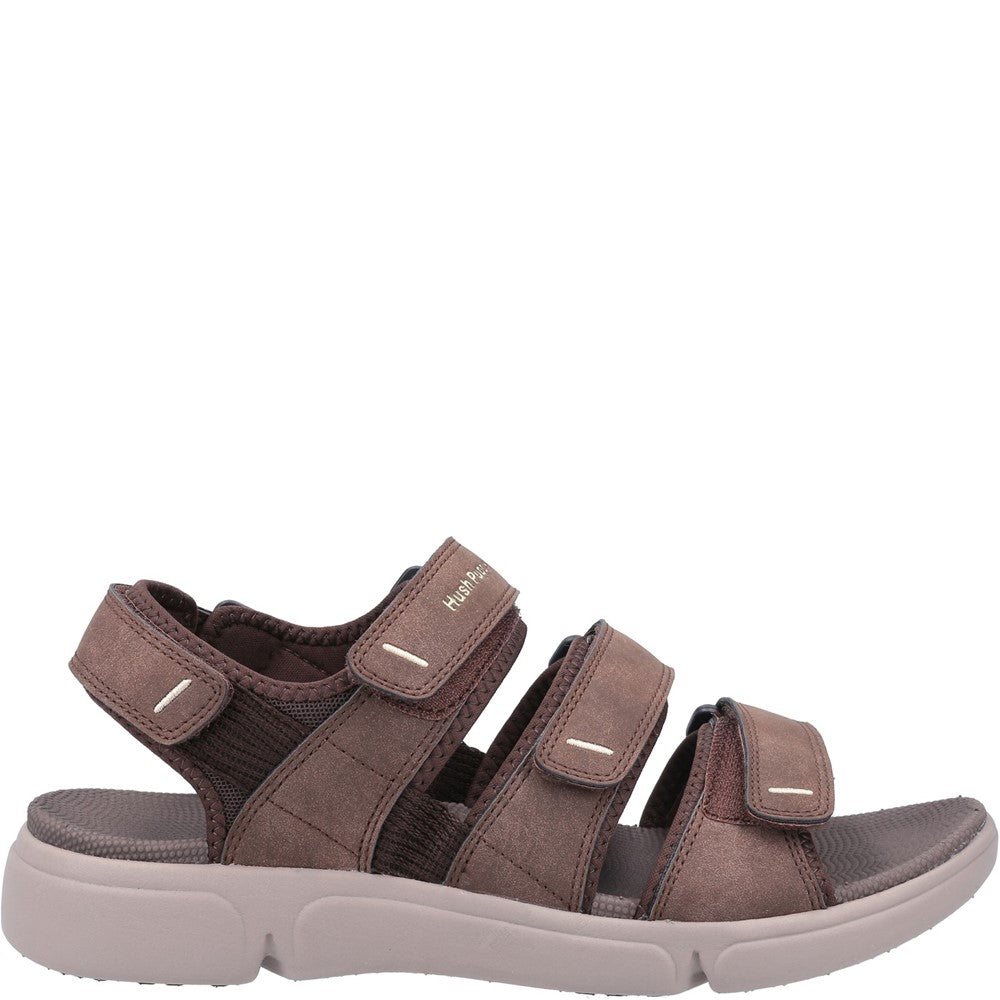 Sandal Mens Summer Brown Hush Puppies Raul Sandal