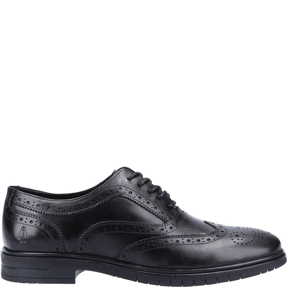 Hush puppies black formal shoes best sale