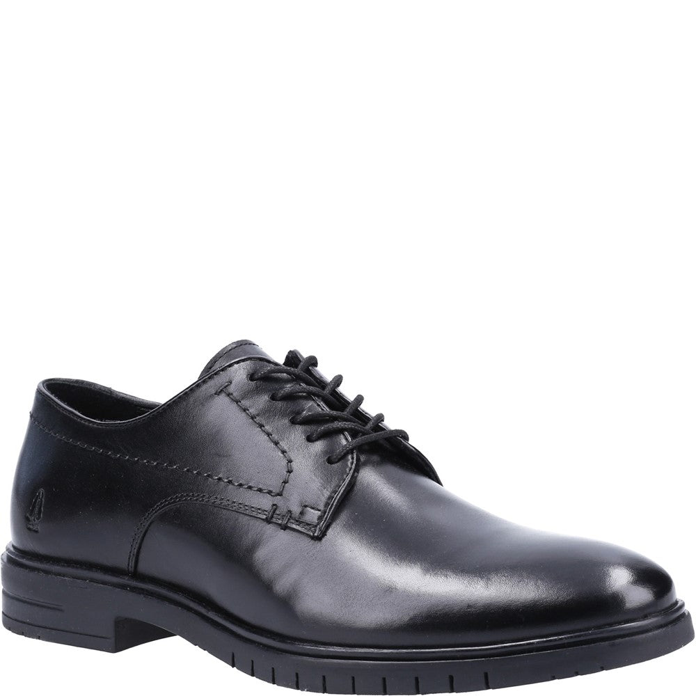 Hush puppies mens black shoes best sale