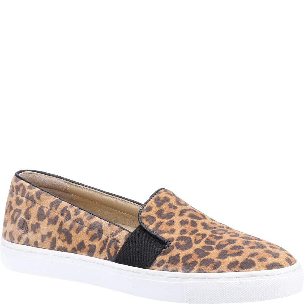 Leopard hush puppies best sale