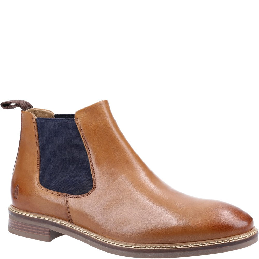 Mens Formal Boots Tan Hush Puppies Blake Chelsea Boots