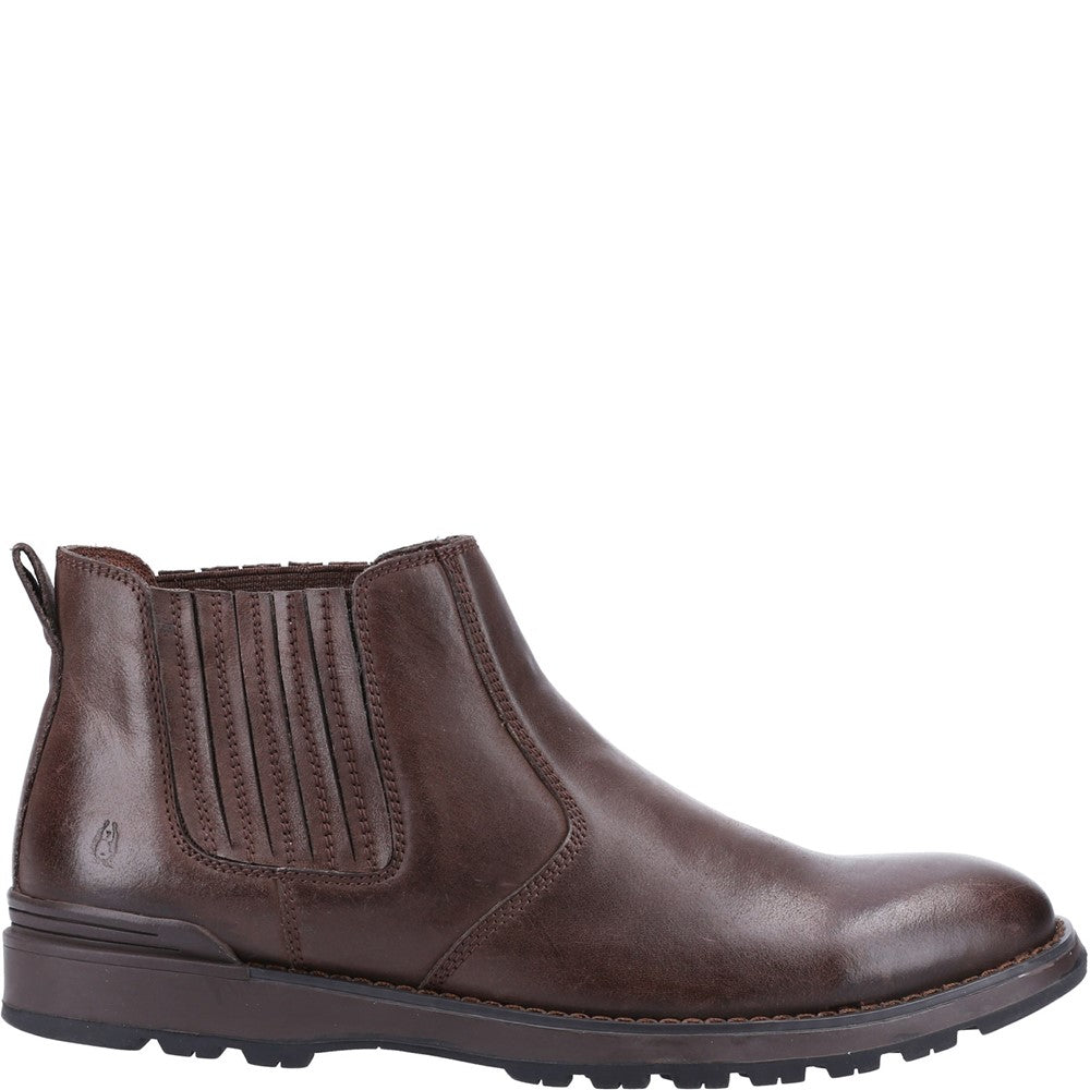 Mens Boots Brown Hush Puppies Gary Chelsea Boot