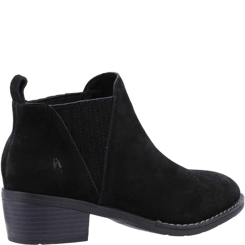 Ladies Ankle Boots Black Hush Puppies Isobel Ankle Boot