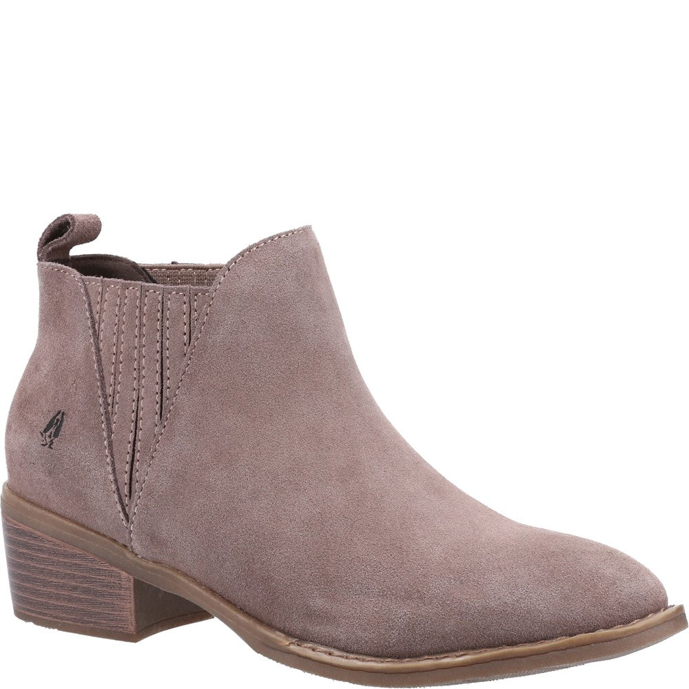 Ladies Ankle Boots Taupe Hush Puppies Isobel Ankle Boot