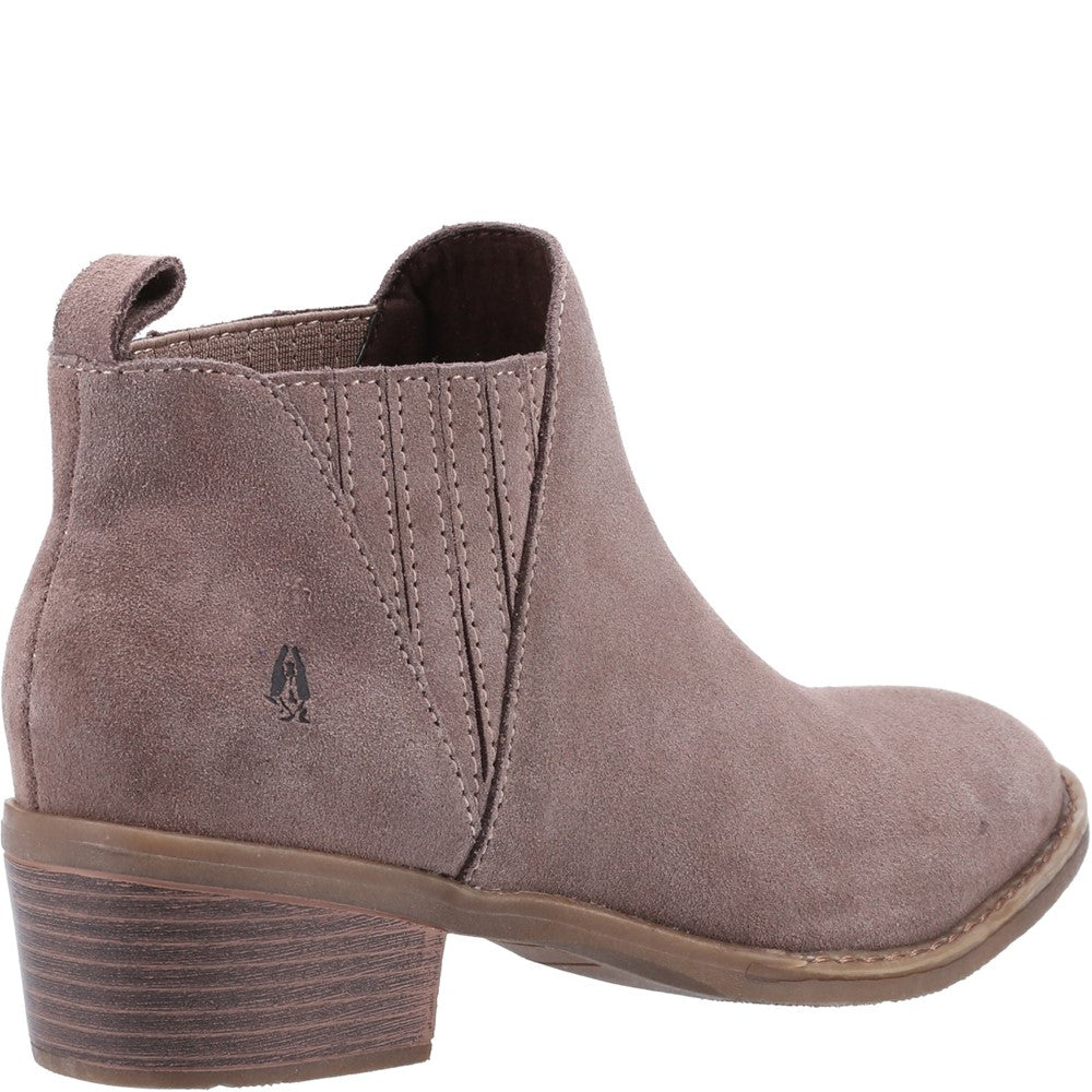 Ladies Ankle Boots Taupe Hush Puppies Isobel Ankle Boot