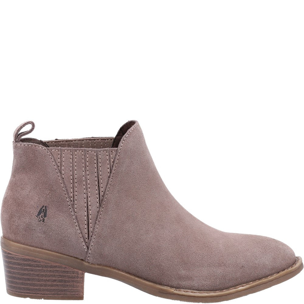 Ladies Ankle Boots Taupe Hush Puppies Isobel Ankle Boot