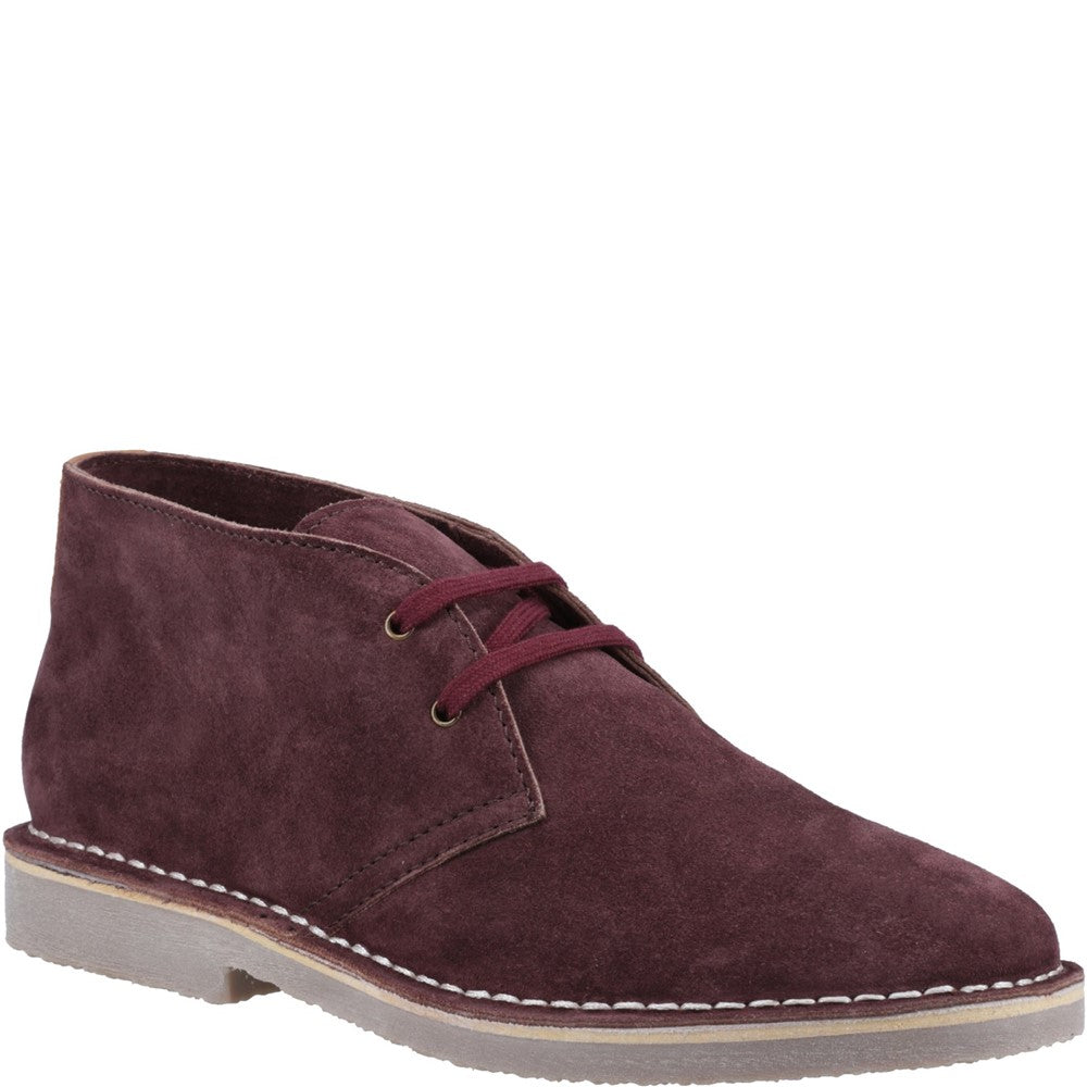 Mens Boots Bordeaux Hush Puppies Samuel Boot