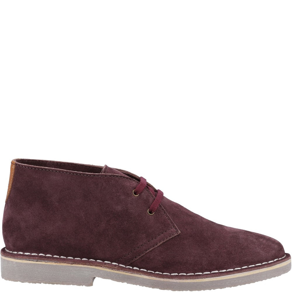 Mens Boots Bordeaux Hush Puppies Samuel Boot