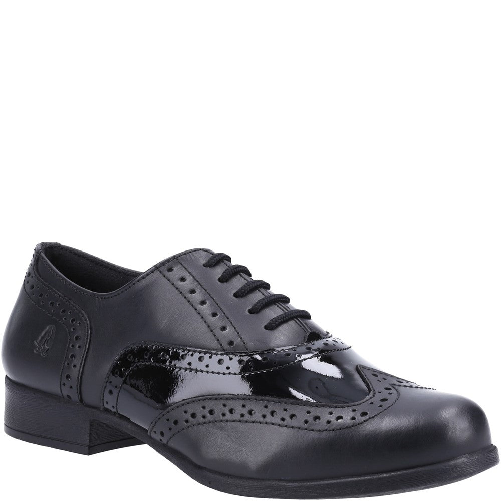 Black patent brogues womens uk online