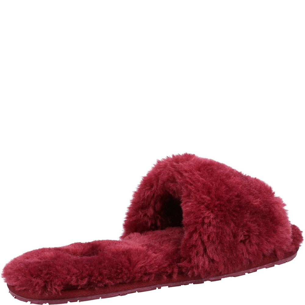 Classic Ladies Slippers Bordeaux Hush Puppies Prue Slipper