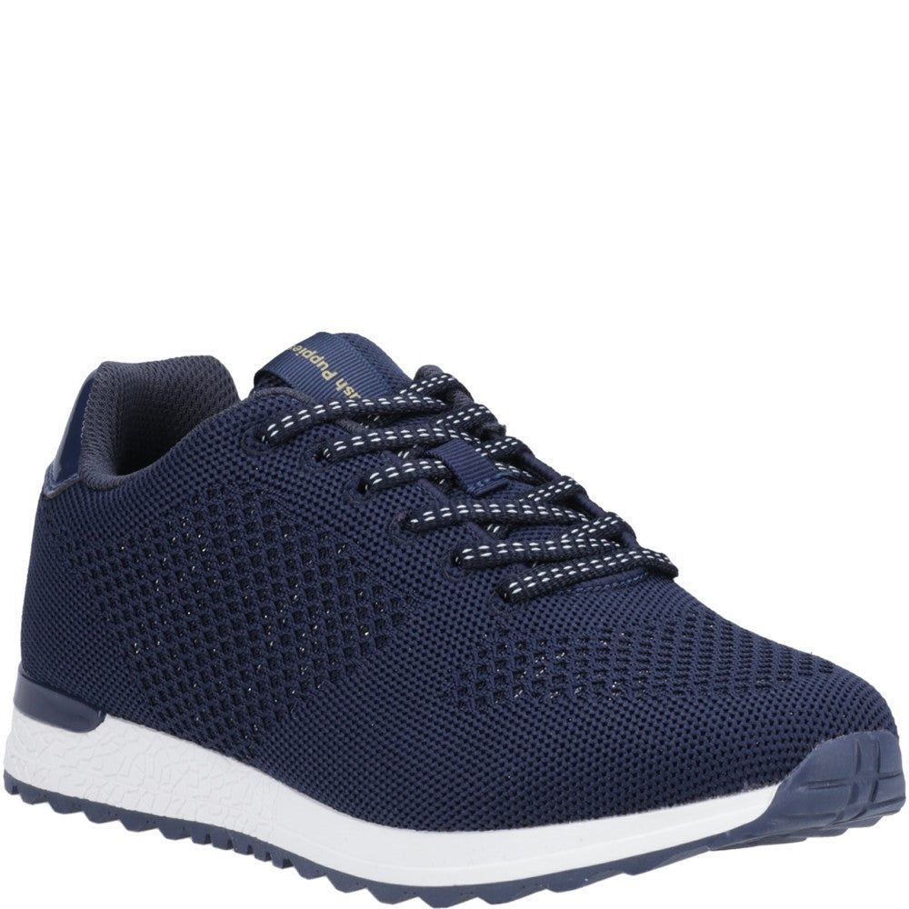 Ladies Sports Navy Hush Puppies Katrina Trainer