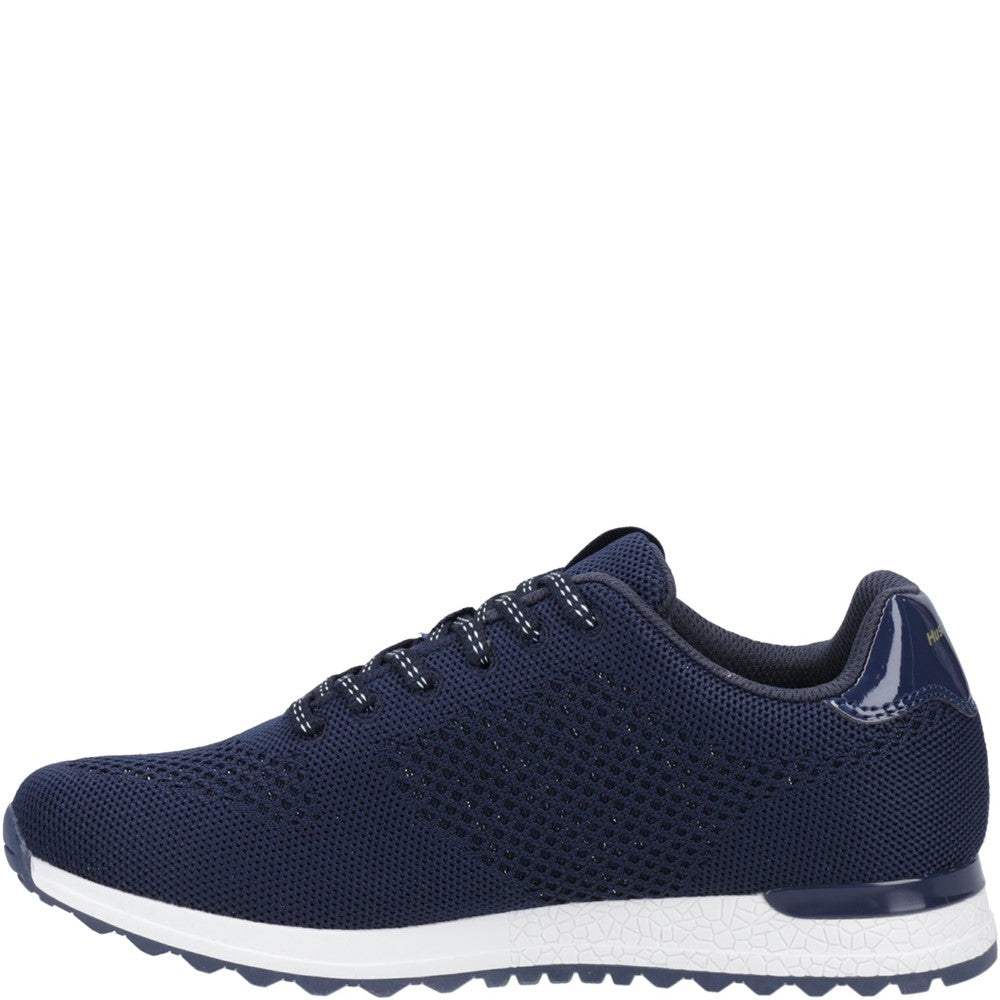 Ladies Sports Navy Hush Puppies Katrina Trainer