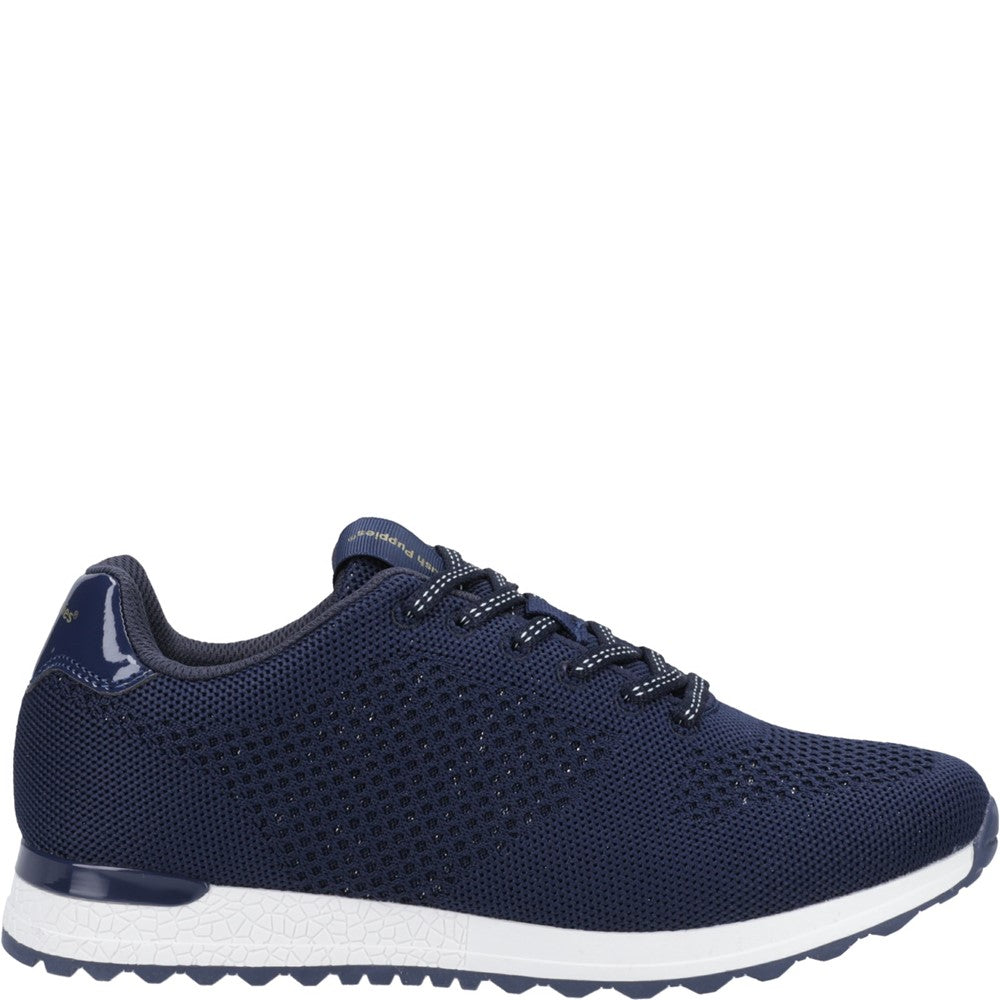 Ladies Sports Navy Hush Puppies Katrina Trainer