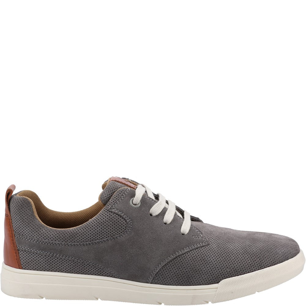 Grey Suede Michael Lace Up Shoes