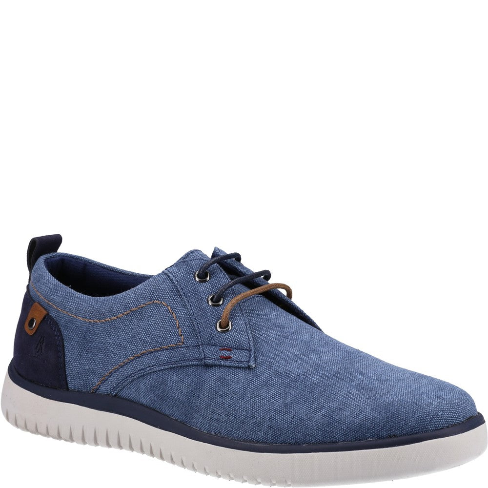 Lace Mens Summer Navy Hush Puppies Sandy Shoe