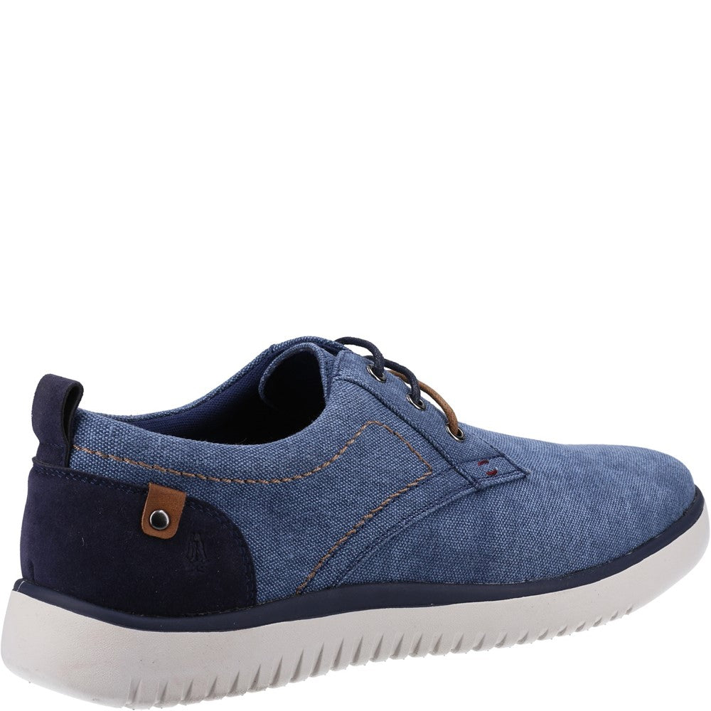 Lace Mens Summer Navy Hush Puppies Sandy Shoe