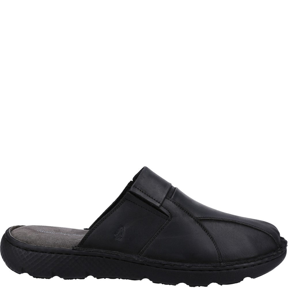 Sandal Mens Summer Black Hush Puppies Carson Mule Sandal