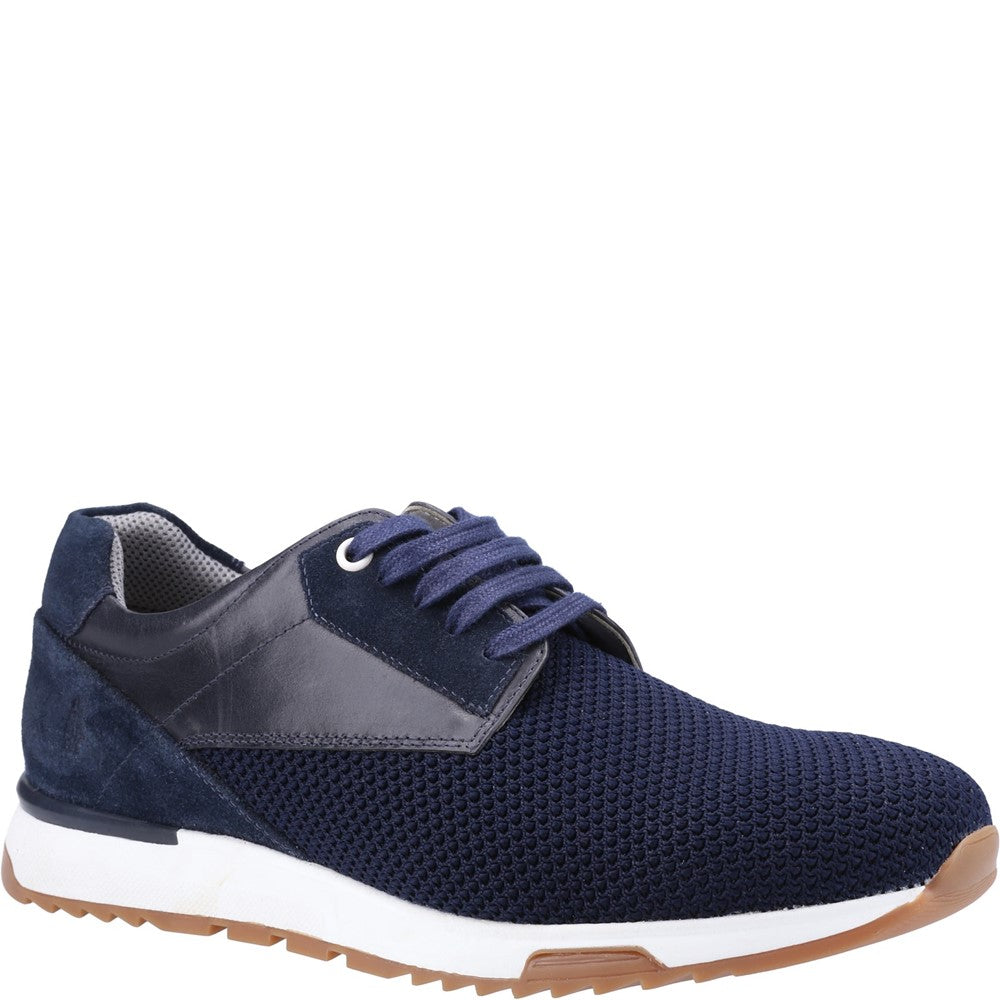 Mens Sports Navy Mesh Hush Puppies Simon Lace Up