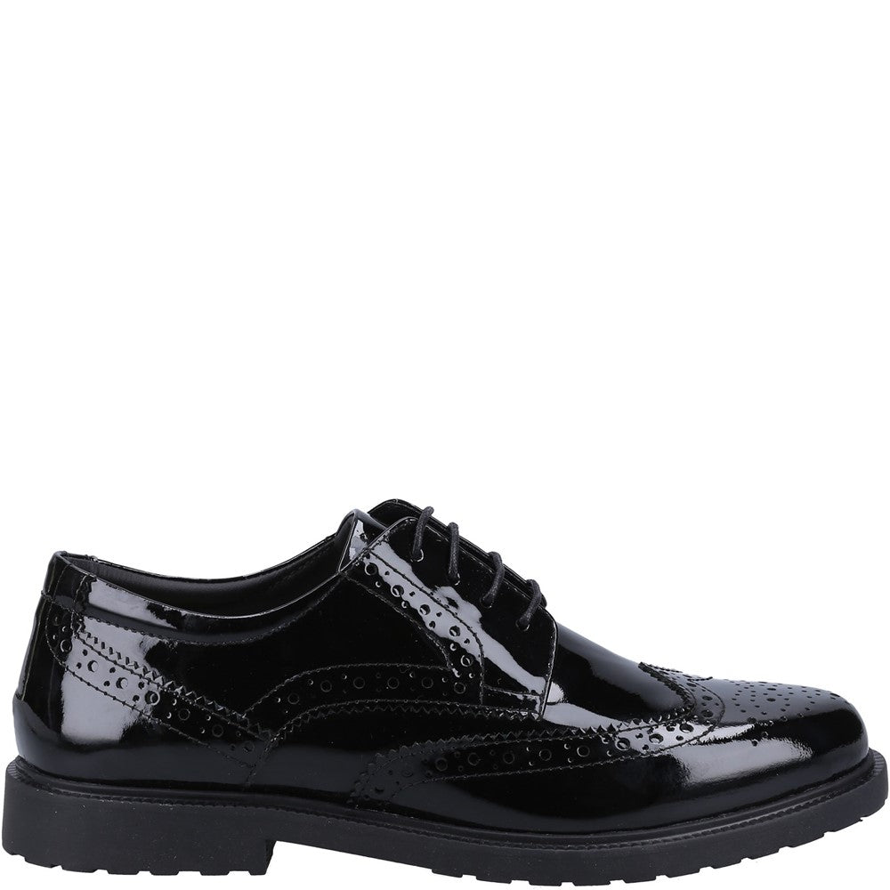 Black Patent Verity Brogue