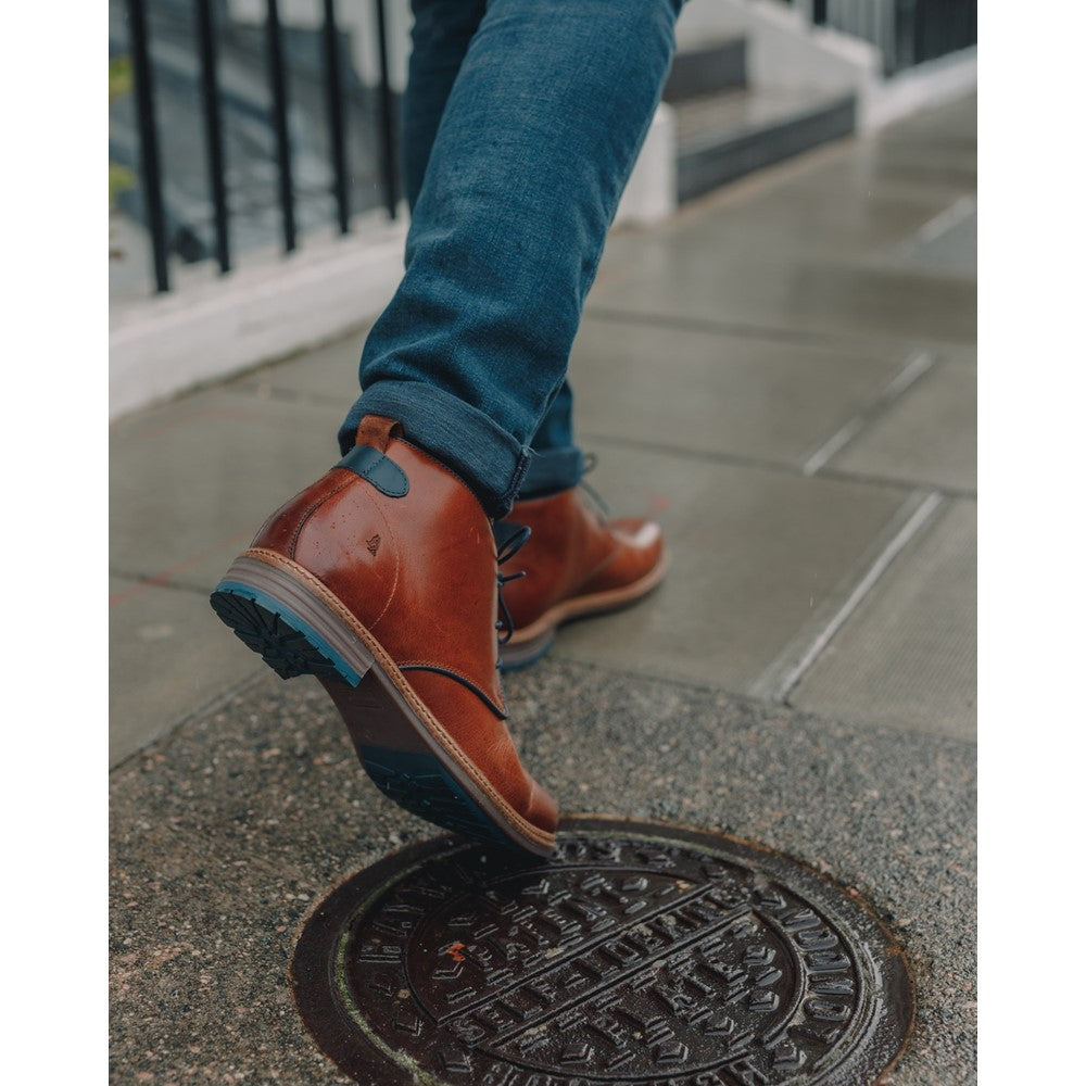 Mens Boots Tan Hush Puppies Jonas Chukka Boot