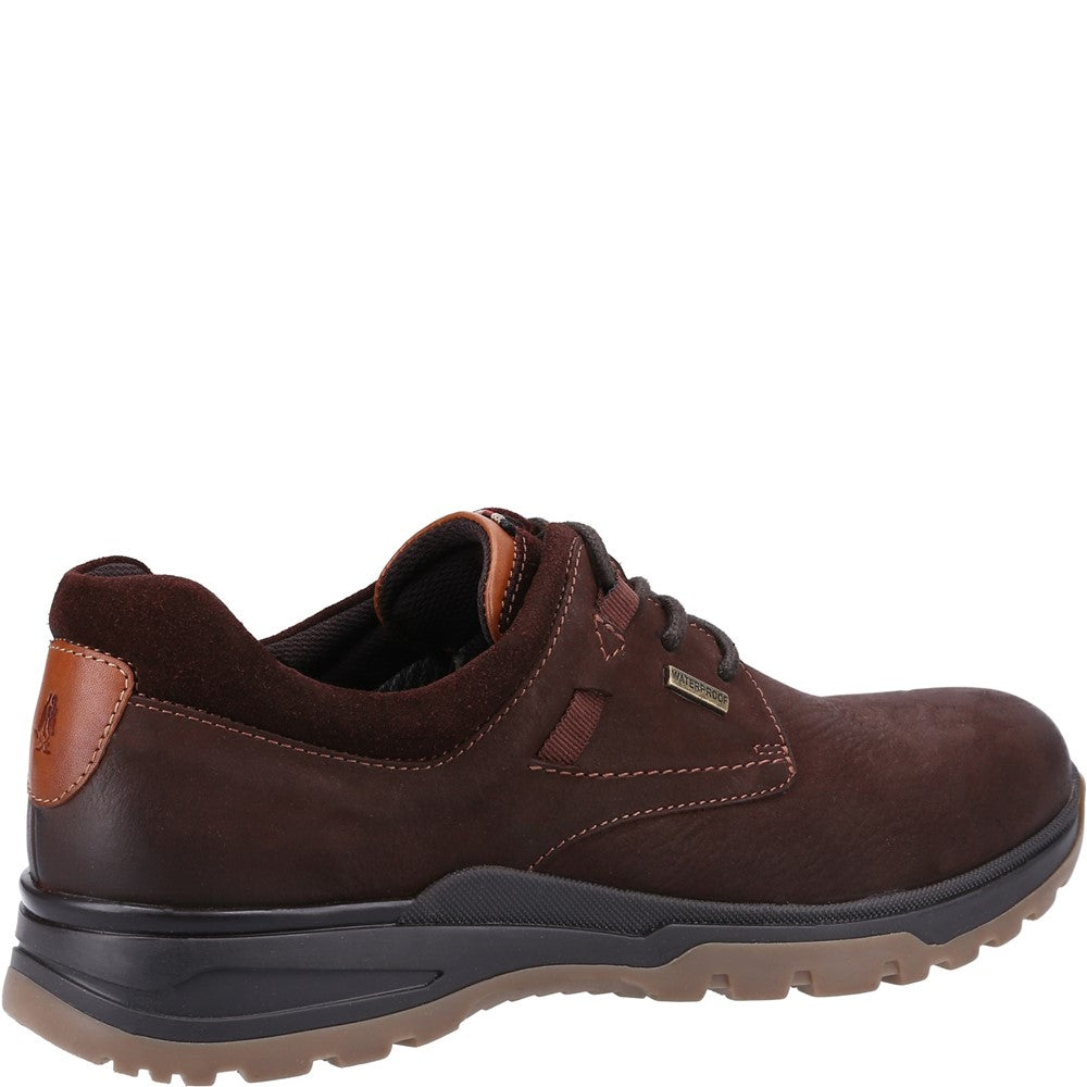 Brown Nubuck Pele Lace Up Shoes