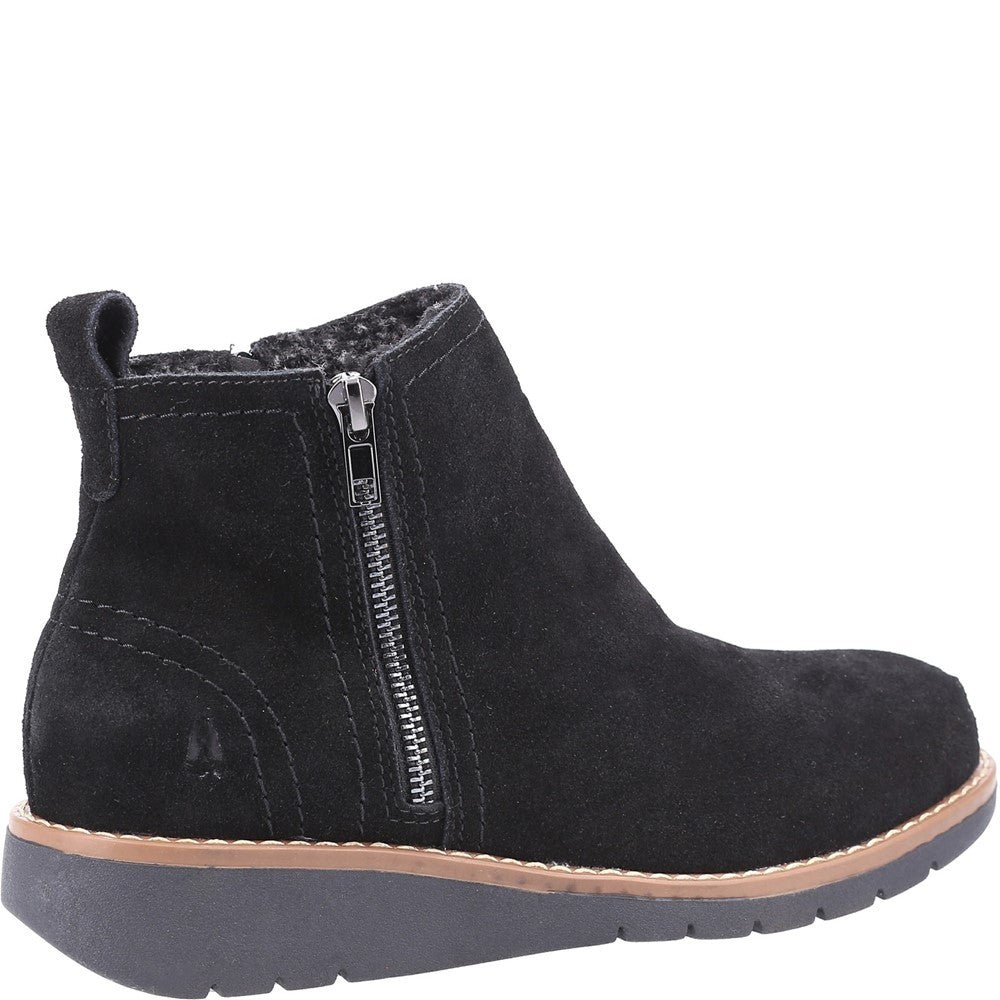 Ladies Ankle Boots Black Hush Puppies Libby Boot