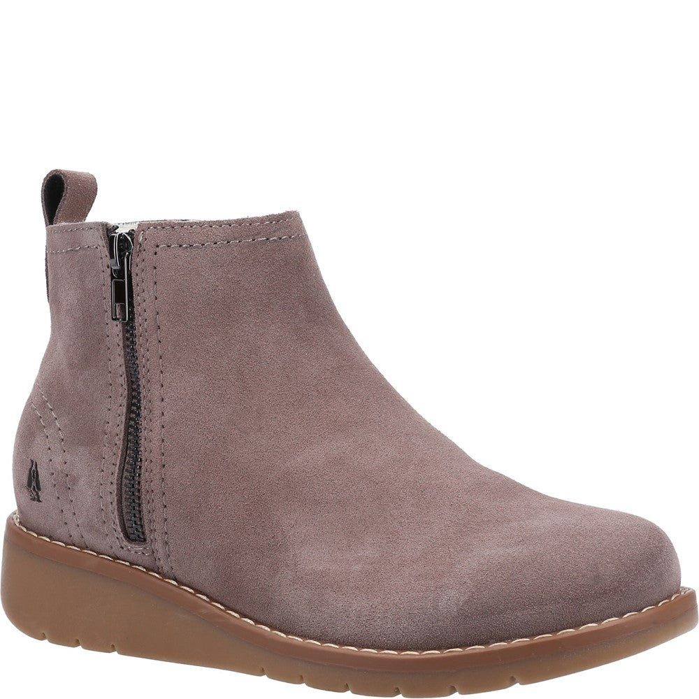 Ladies Ankle Boots Taupe Hush Puppies Libby Boot