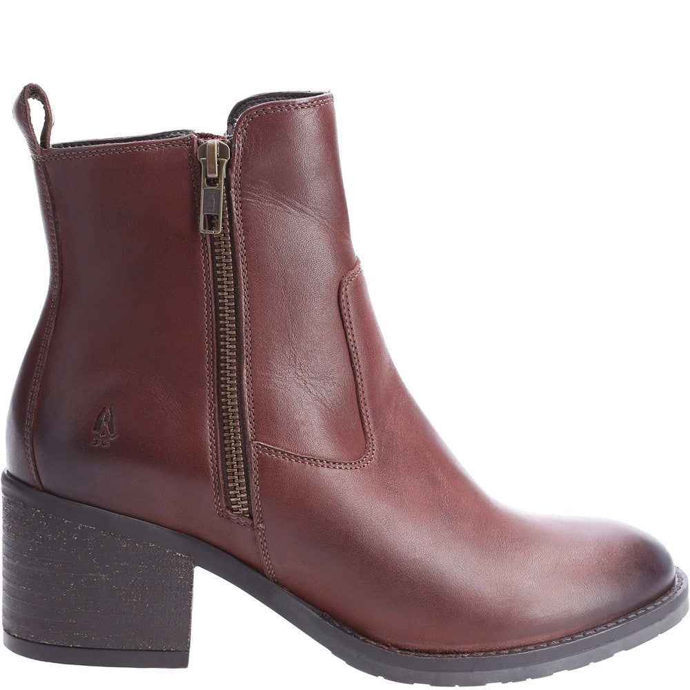 Ladies Ankle Boots Brown Hush Puppies Helena Boot