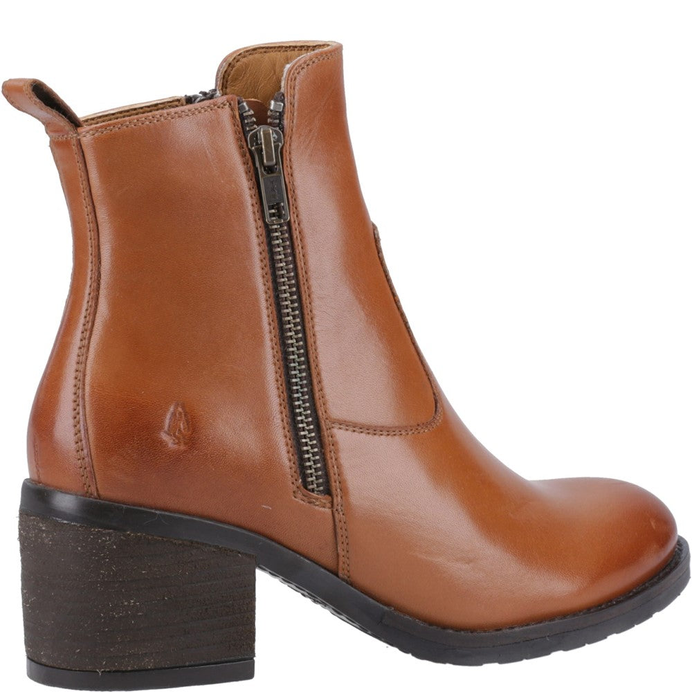 Ladies Ankle Boots Tan Hush Puppies Helena Boot