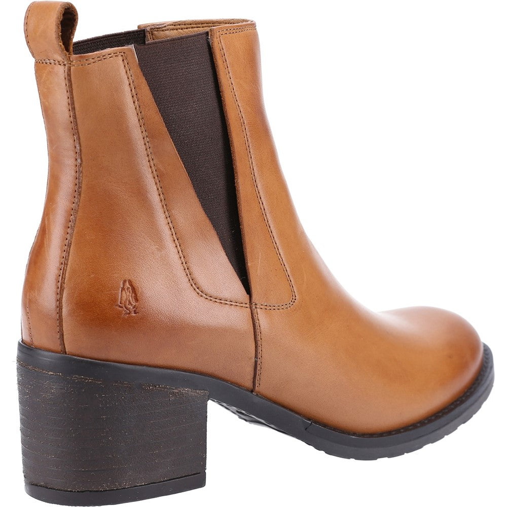 Ladies Ankle Boots Tan Hush Puppies Hermione Boot