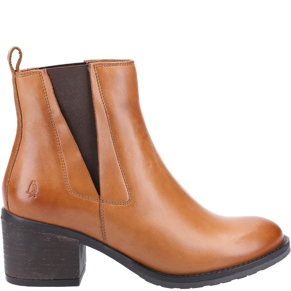 Ladies Ankle Boots Tan Hush Puppies Hermione Boot