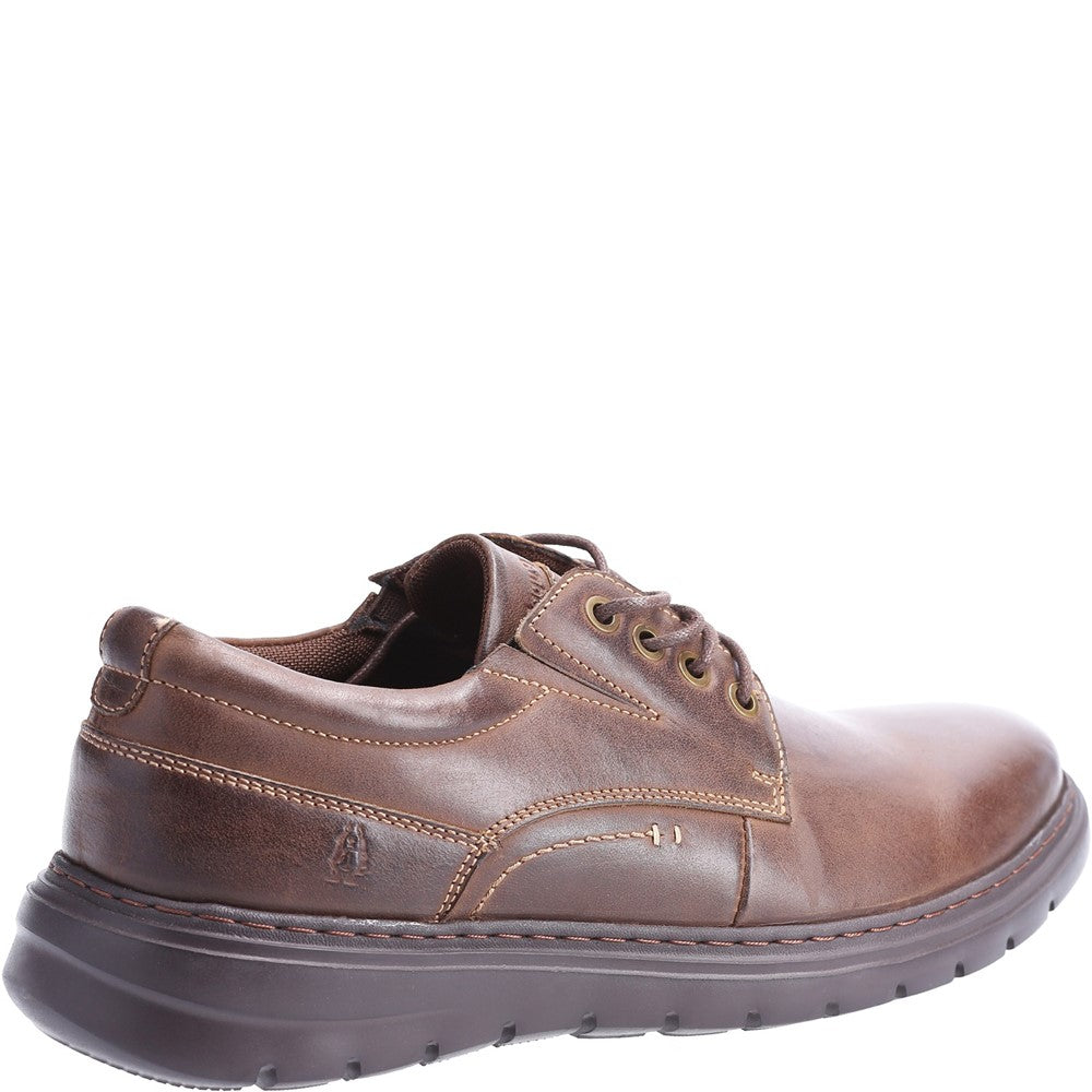 Mens Classic Lace Shoes Brown Hush Puppies Triton Shoe