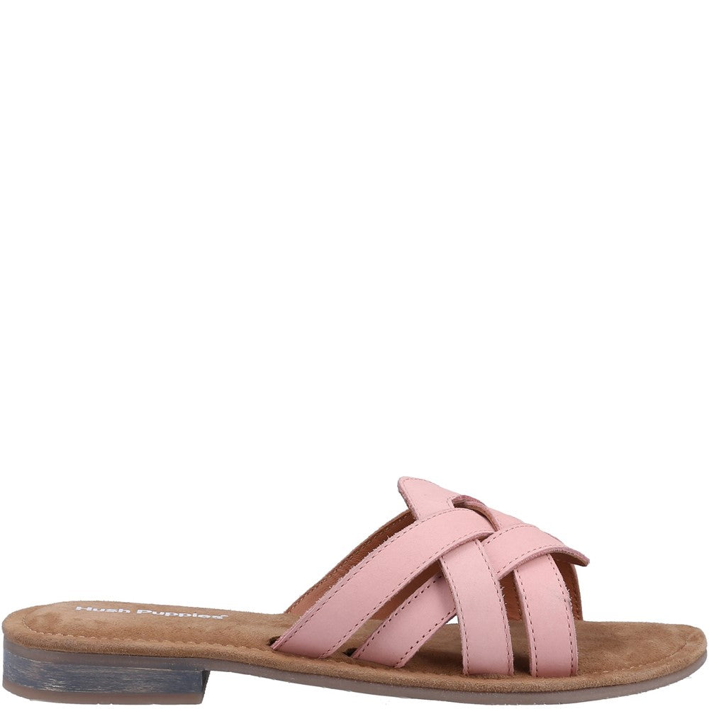 Sandal Ladies Summer Pink Hush Puppies Alexandra Mule Sandal