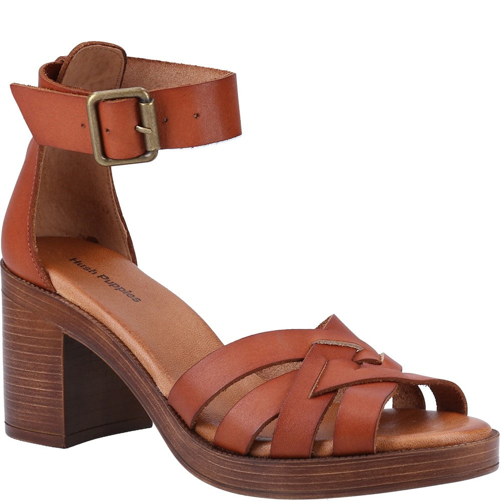 Womens Hush Puppies Tan Giselle Sandal Hush Puppies UK