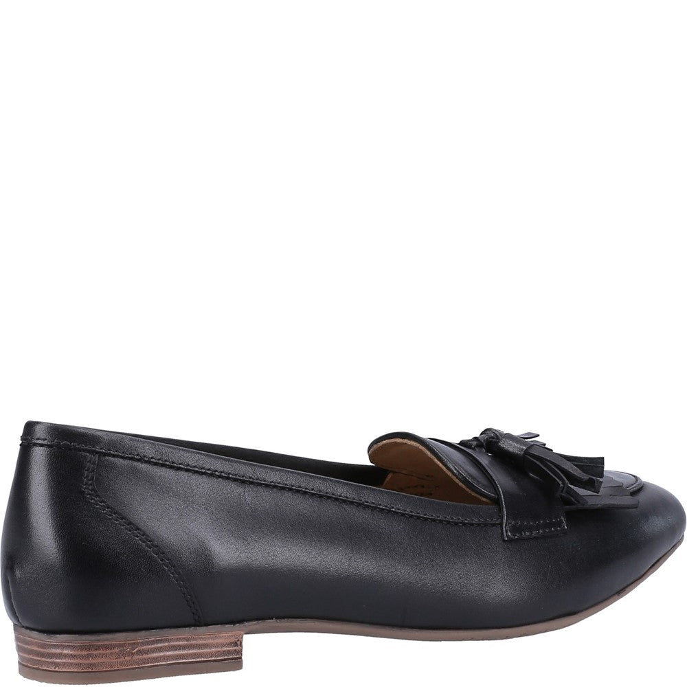 Black Marissa Tassel Loafers