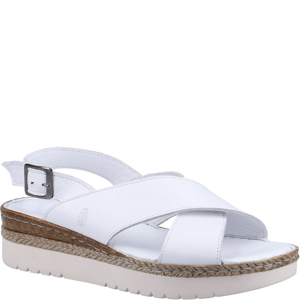 Womens Hush Puppies White Saphira Sandal Hush Puppies UK