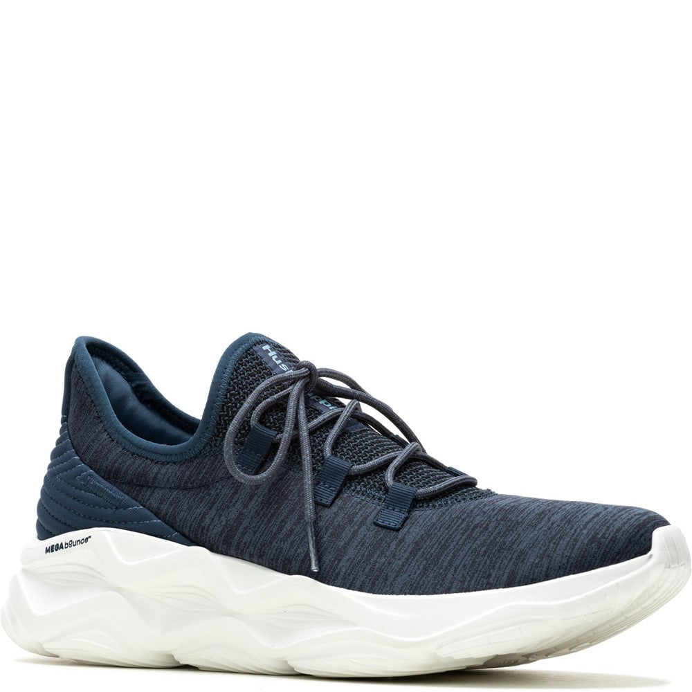 Mens Sports Navy Hush Puppies Charge Sneaker