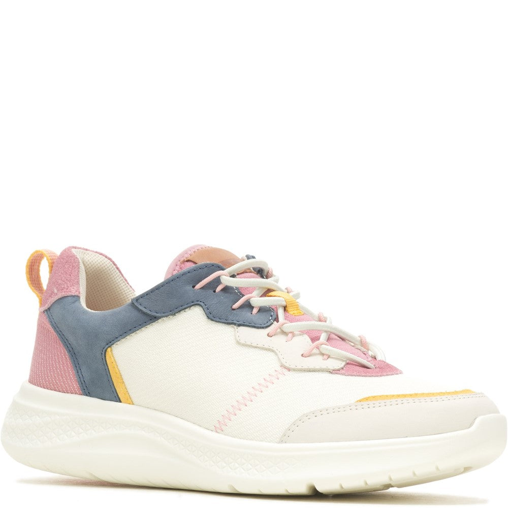 Navy Pink Elevate Bungee Trainers