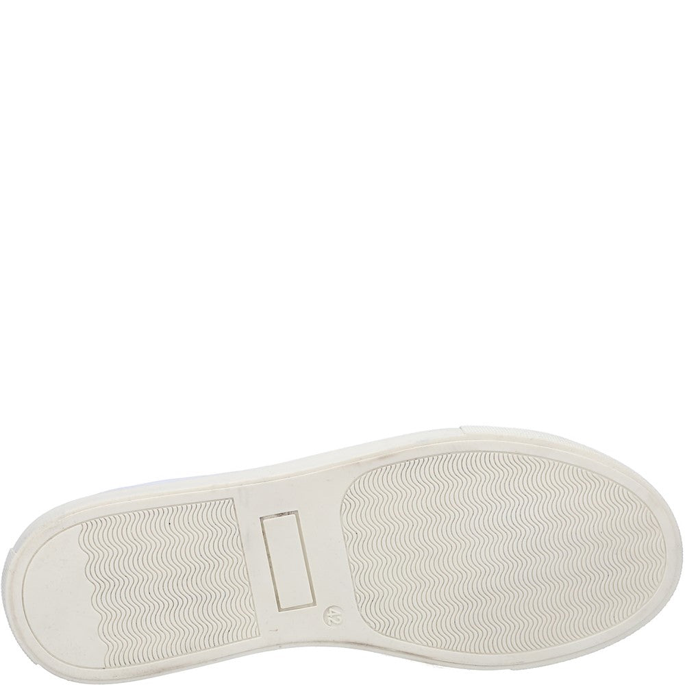 Mens Sports White Hush Puppies Colton Cupsole