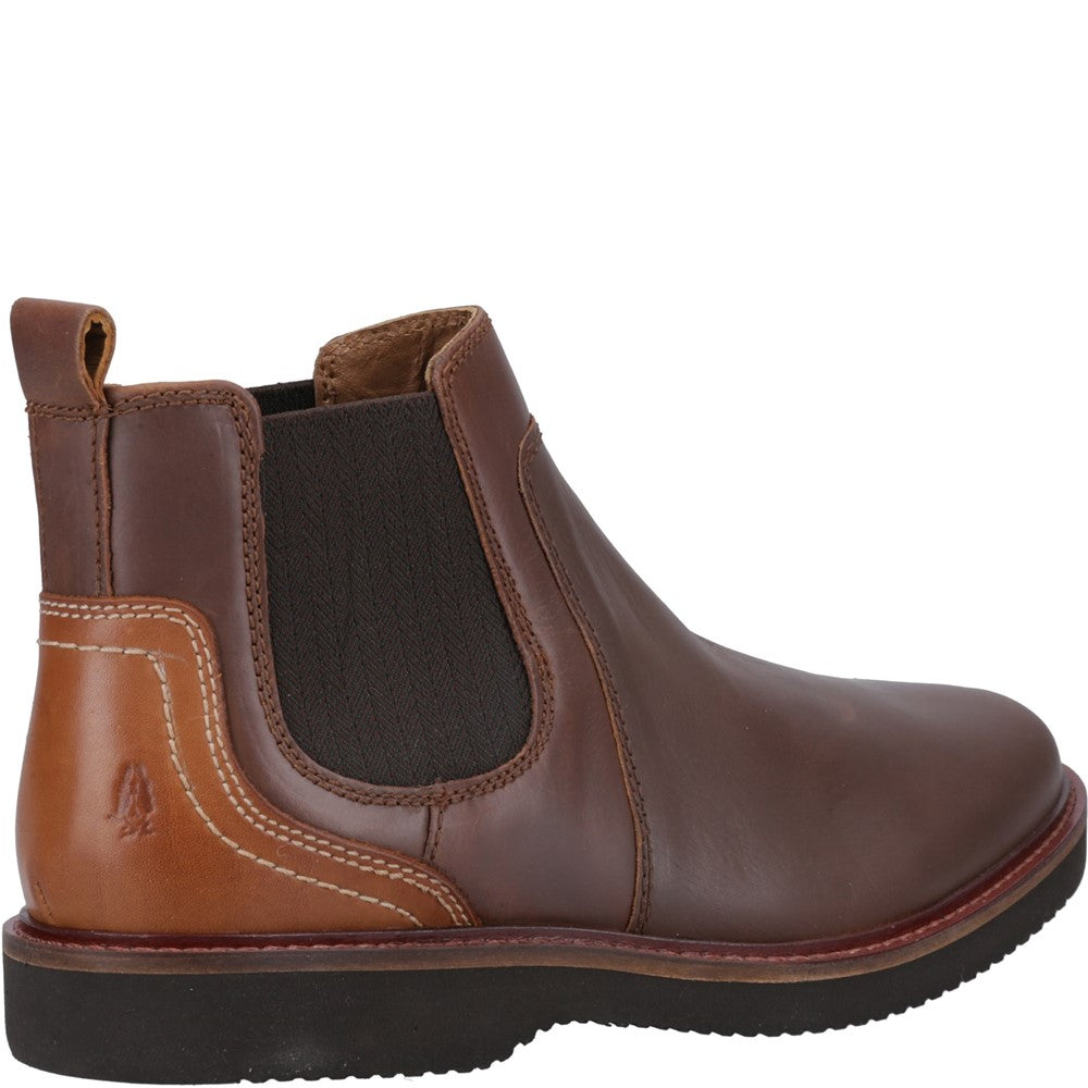 Mens Boots Brown Hush Puppies Warren Chelsea